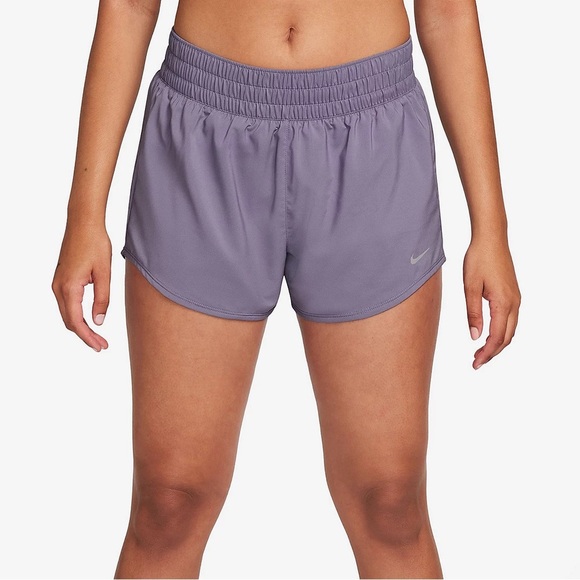Nike One Dri-FIT Mid-Rise 3" Brief-Lined Shorts Daybreak Assorted Sizes - Picture 1 of 4